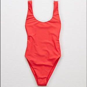 AERIE SUPER SCOOP ONE PIECE SWIMSUIT